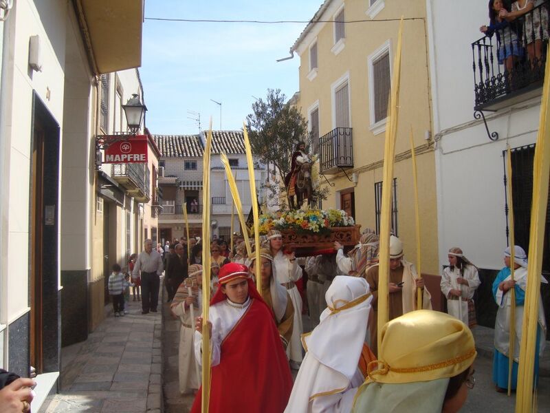 Archivo:Procesión de la Borriquita en Valenzuela.JPG
