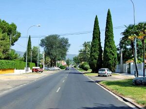 Avenida del Brillante a la altura del Camping (2007).jpg