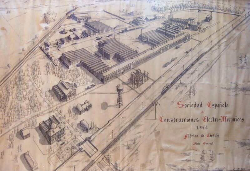 Archivo:Plano de Electromecánicas (1944).jpg