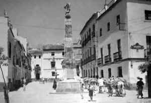 Plaza del Potro. 1942. Burros.png