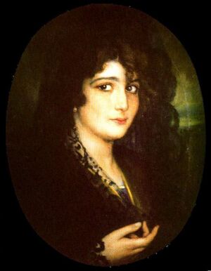 Dama con mantilla, de Julio Romero de Torres.jpg