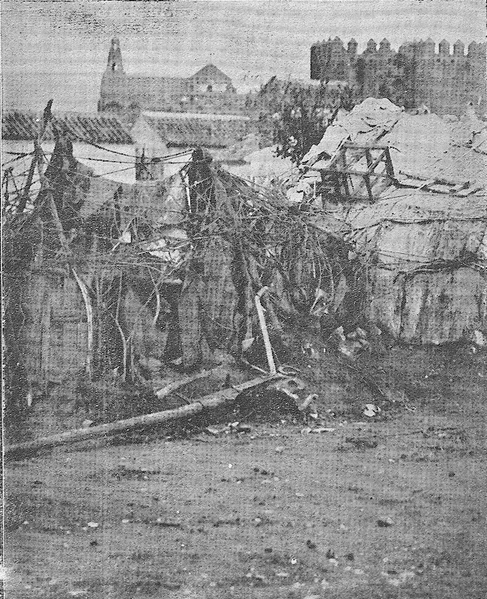 Archivo:Chozos en el Campo de la Verdad (1931).png