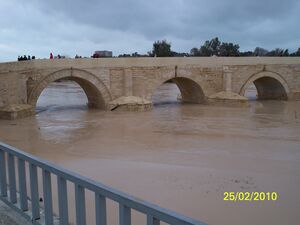 Puente romano-rio Guadalquivir-Cordoba..JPG