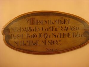 Sentencia de Séneca en el Círculo de la Amistad.JPG