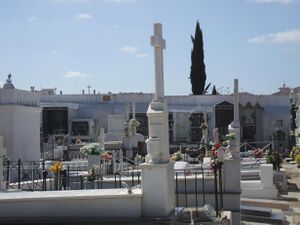 Vista del primer patio del cementerio (La Carlota).JPG