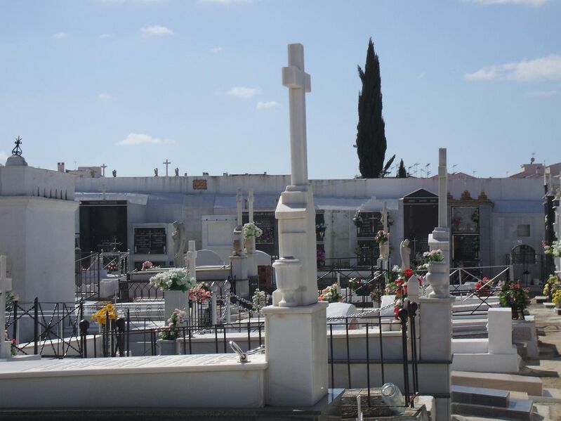 Archivo:Vista del primer patio del cementerio (La Carlota).JPG