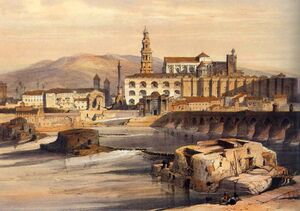 Entorno de la Puerta del Puente. Roberts (1832).jpg