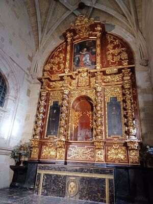 Retablo de la capilla del hospital de San Sebastián.jpg