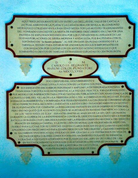 Archivo:Placa2FuenteMayorFuentePalmera.jpg