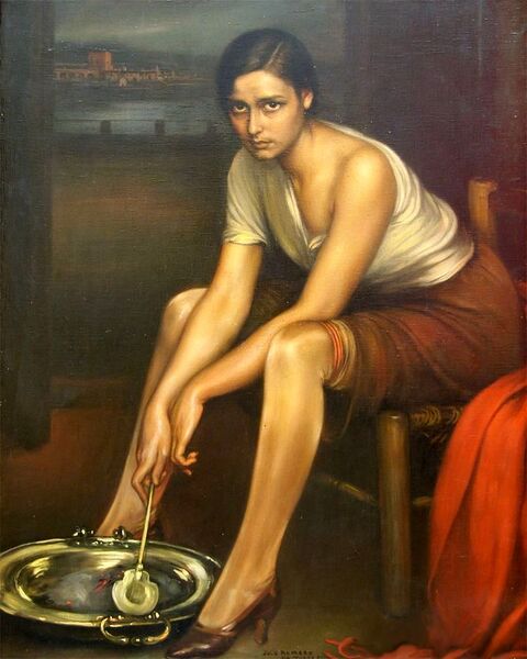 Archivo:La chiquita piconera por Julio Romero de Torres.jpg