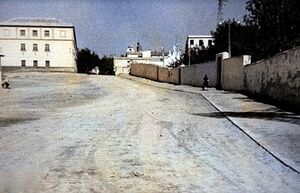 Lateral Oeste del Estadio El Arcángel (años 1940).jpg