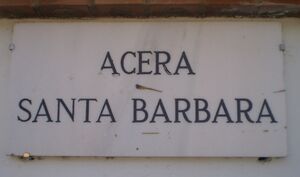 Letrero c sta barbara.JPG