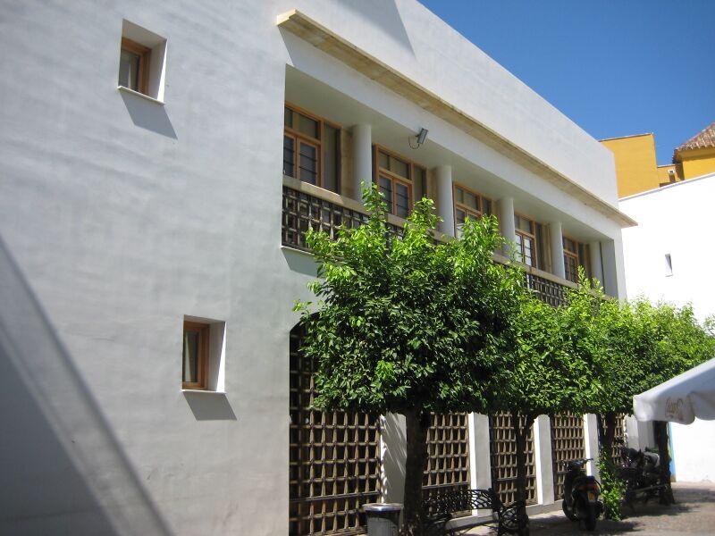 Archivo:Plaza Juda Levi.detalle de casa.JPG