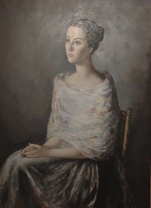 Retrato de Pilar (1957), por Pedro Bueno.jpg