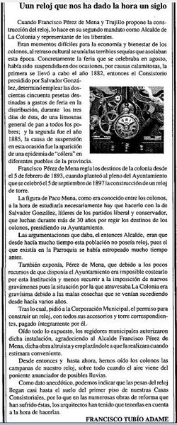 Archivo:Reloj de Fuente Palmera Consistorio.JPG