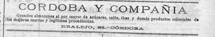 Archivo:Anuncio de Córdoba y Compañía (1905).png