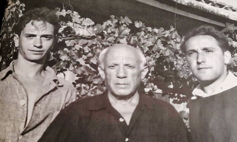 Archivo:Duarte y Serrano con Picasso.jpg