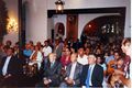 Acto de entrega de las Fiambreras de Plata 2005 en Bodegas Campos. En primer término Juan Vacas, Rafael López Sánchez-Cansinos y Francisco Hidalgo, tres de los homenajeados.