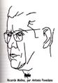Dibujo de Ricardo Molina