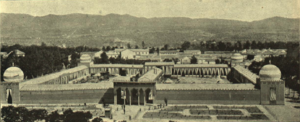 Vista general de la Exposición Regional de Córdoba (1 de julio de 1904). Mercurio (Barcelona).png