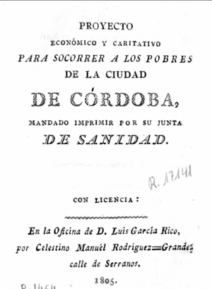 1805 Proyecto economico pobres Cordoba.png