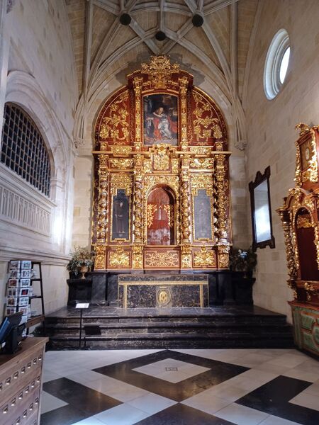 Archivo:Capilla de San Sebastián. Retablo.jpg