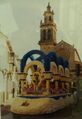 Carroza de la Peña Amigos de San Lorenzo.