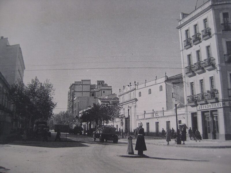 Archivo:Plaza de Toros de los Tejares en los ñaos 50.jpg