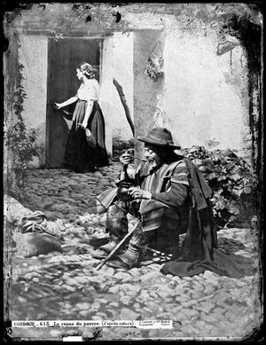 La sopa y un pobre (años 1860).jpg