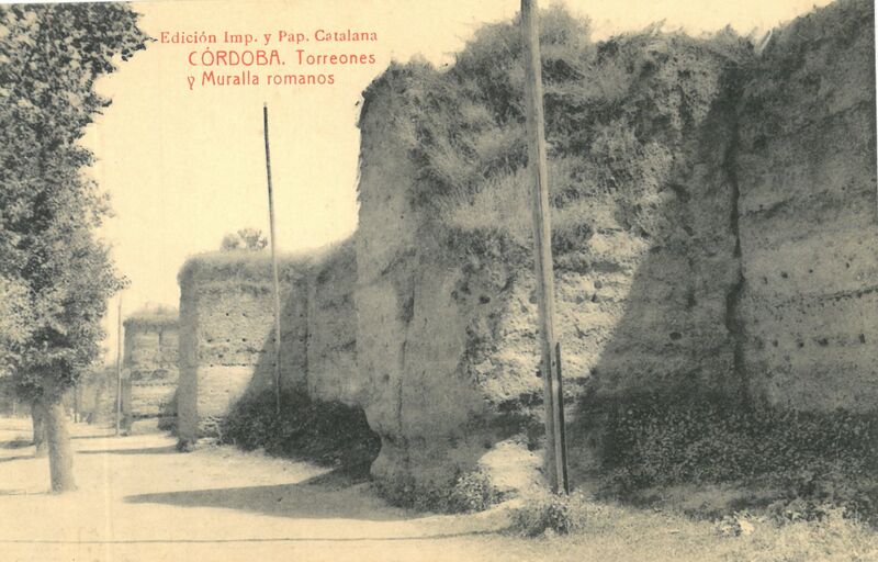 Archivo:Torreones y muralla romanos.jpg