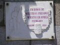 Placa Ayuntamiento