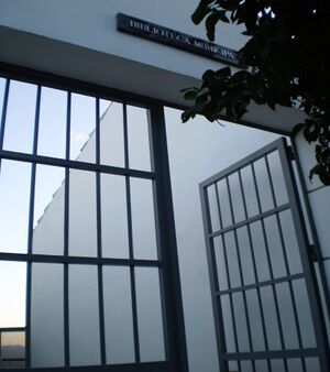 Entrada biblioteca espejo.JPG