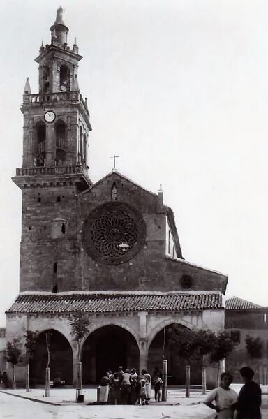 Archivo:Iglesia de San Lorenzo (1930). Imgen Luis R.Alonso.jpg