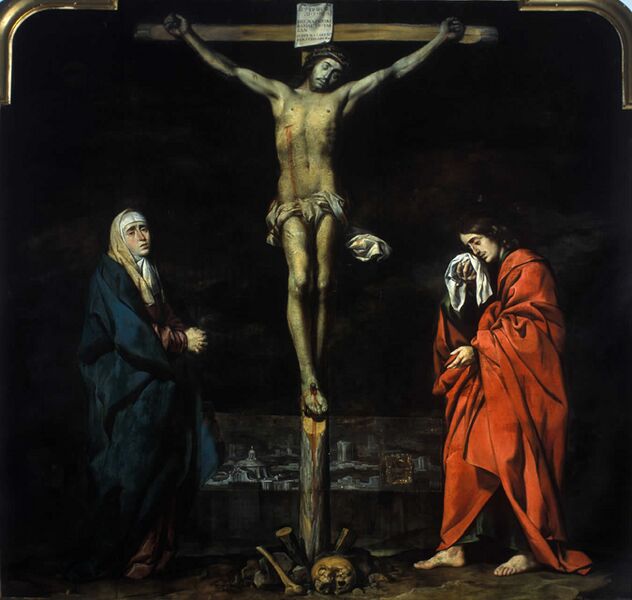 Archivo:Calvario de la Inquisición (Antonio del Castillo).jpeg