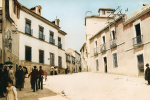 Calle Blanco Belmonte hacia 1900.png