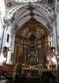 Abside y retablo Mayor de la iglesia.
