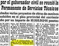 Abastecimiento de agua en las aldeas, año 1965.[38]