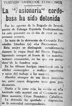 Detención de Consuelo Fernández "La Pasionaria cordobesa".png