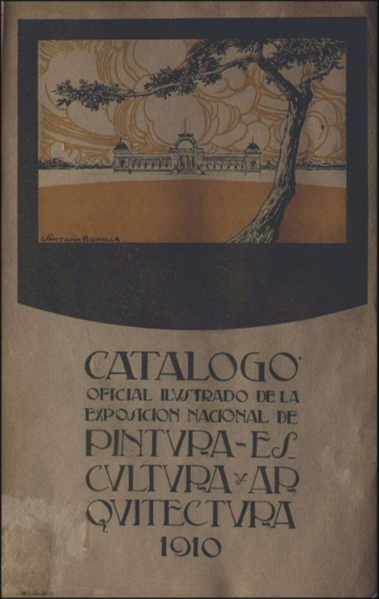 Archivo:Catálogo Oficial Ilustrado de la Exposición Nacional de Pintura, Escultura y Arquitectura (1910).png