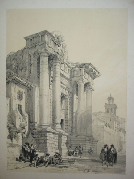 Archivo:Puerta del Puente David Roberts.jpg