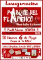 Cartel inauguración.