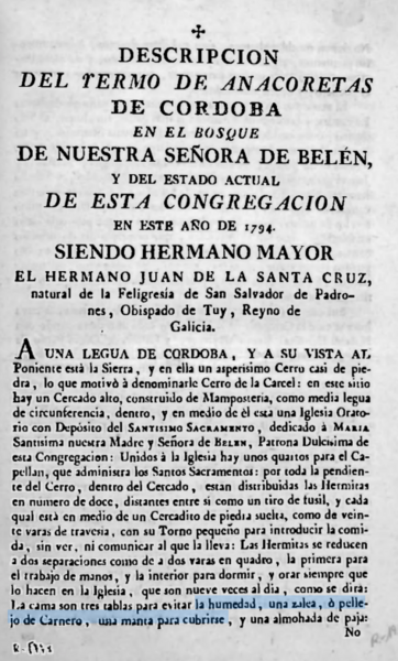 Archivo:Descripción de las Ermitas (1794. Bartolomé Sánchez de Feria).png