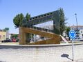 Fuente Glorieta Entrada Hospital