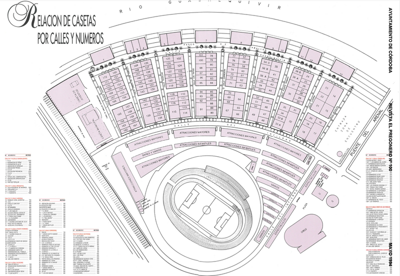 Archivo:Plano del Arenal de la feria de Córdoba de 1994.png