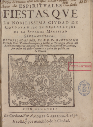 Relación de Espirituales fiestas en Córdoba de 1636.png