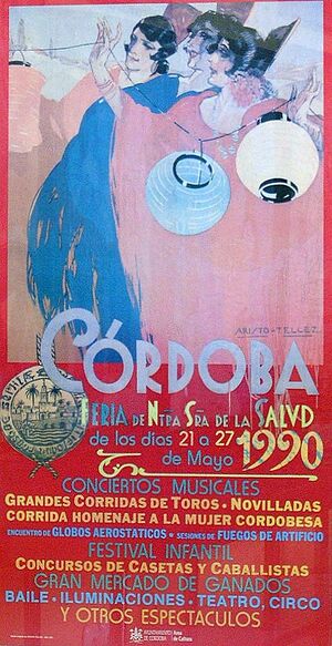 Cartel de la Feria de Córdoba 1990.jpg.jpg