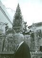 Rafael Sáez Gallegos capataz de la Custodia de Arfe de la Catedral en 2006