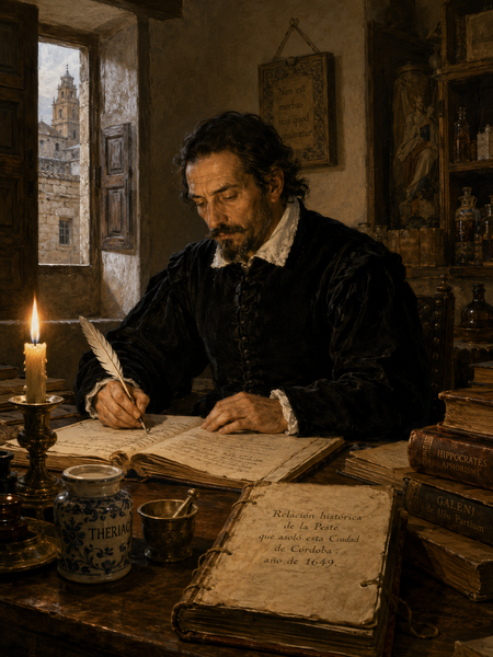 Archivo:Recreación epidemia. Escritura.png