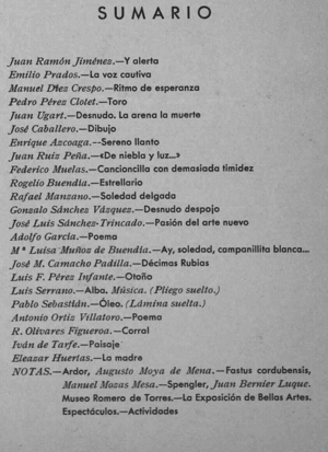 Sumario de la revista Ardor (1936).png