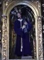 Nuestro Padre Jesús del Calvario en su altar de la iglesia.